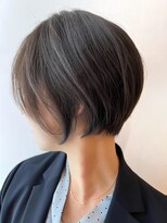 ステップ(STEP) 【姫路STEP】大人可愛いひし形ハンサムショートボブ前下がり＊＊