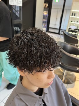 アイズ 海老名(AIZU) 波巻きツイストスパイラルパーマ　波巻きスパイラルパーマ