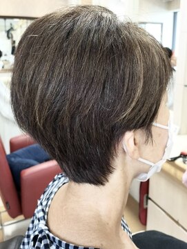 ヘアークリアー 春日部 大人可愛いミセススッキリショート/ボリュームup/30代40代50代