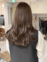ネオリーブ チロル 横浜西口店(Neolive CiroL.) レイヤーロングアッシュブラウン髪質改善