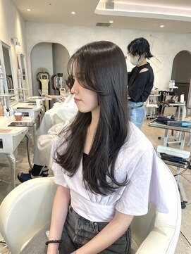 ザックラフィネ(ZACC raffine) レイヤーロング/アッシュカラー/グレーベージュ