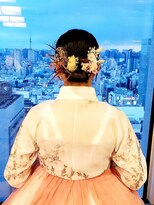 ヒャン(hyang)&nbsp;カチモリ#ヘアセット#西新井#韓国ヘアセット