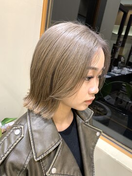 ヴァンカウンシル Kuwana(VAN COUNCIL) 切りっぱなし×ミルクティーベージュ