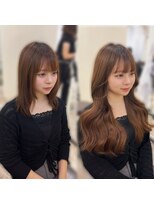 ハイエクステンション 京都駅前店(Hi-Extension)&nbsp;モカブラウン▼miho085