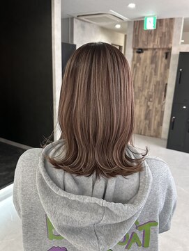 ウィロー(will/ow) ハイライト/ピンクベージュ