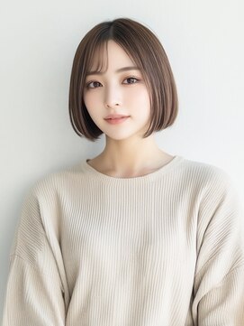 ブロウ ネックス ザ サロン 表参道(VLOW nex the salon) 【vlow 吉田＃25】ナチュラル軽めボブ vlow 表参道 韓国