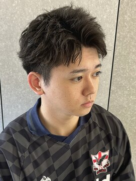 ニアウ 太田店(Niau) メンズショートメンズパーマスパイキーショートニュアンスパーマ