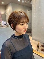 ナンバー 六本松(Number)&nbsp;【number山崎】丸みショートボブ