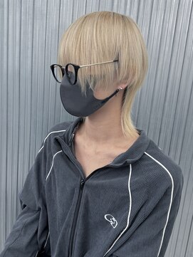 キバ(kva) ▽□□▽中性ウルフ/ブロンドカラー