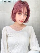 エイミー(Aimee)&nbsp;Aimee 町田　チェリーレッド×レイヤーボブ