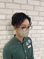 アッシュ 稲田堤店(Ash) 波打ち×センターパート