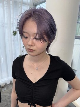 ジーナ オモテサンドウ(XENA) 色落ちまで可愛いラベンダー