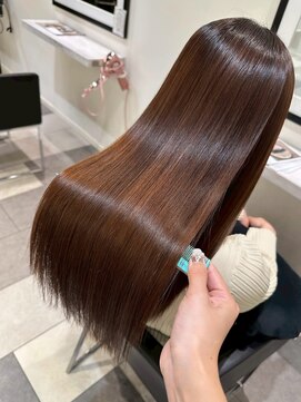 ケーツーナゴヤ(K two NAGOYA) 髪質改善/艶髪/ストレートロング/ブラウンカラー