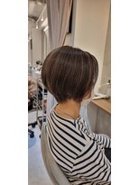 ジーナ 船橋(Zina) 髪質改善*マチルダボブアッシュカラー*美髪【Zina船橋】