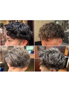 <メンズカット最短20分\2800～>場面を問わない洗練されたトレンドパーマスタイルを貴方に*[銀座/学割U24]