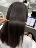 前髪 アンブレラカラーこなれミディイメチェン韓国マッシュ