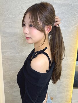 ロンドガーネット 池袋(Lond garnet) 暗めカラー/韓国レイヤー/マロンベージュ/くすみベージュ/池袋