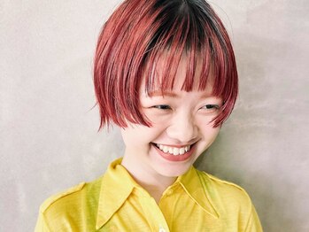 イデア(idea)の写真/［栄/久屋大通］お洒落ショート・ボブのお客様支持多数！カットだけで、扱いやすい美シルエットを実現☆