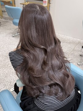 ボタン 熊本(VOTAN) 艶髪カラー/レイヤーカット/髪質改善/ブリーチ/韓国ヨシンモリ