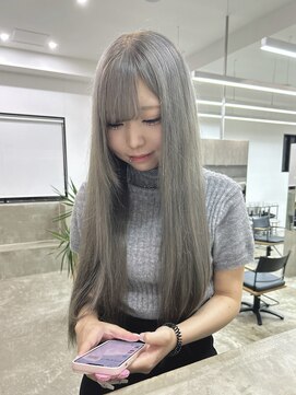 ノートエートル 西金沢(Nought etre) ケアブリーチ/ハイトーンカラー/グレージュ/透明感カラー