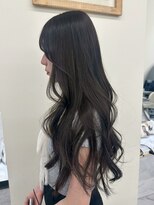 シェノン サントル(CHAINON CENTRE)&nbsp;梅田/黒髪/クラゲヘアー/オリーブグレー/小顔/ココアベージュ