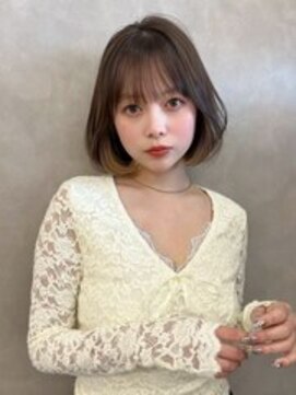 オムニス 表参道(Omnis) ハイレイヤー/ミディアム・ボブ/20代/30代/顔周り・フェ