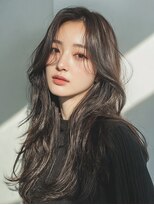 フレイムスヒュー 高崎店(FRAMES HUE) 韓国ハッシュカット×艶ショコラベージュカーテンバング♪