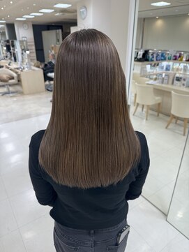 ケンジ 平塚ラスカ店(KENJE) 【透明感カラー】渡辺さとみ