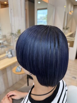 ここロヘアー(ここRo hair) コバルトブルー