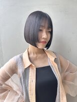 シア(XIA) 黒髪×ボブ