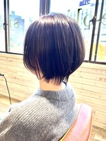 ネオリーブサイン 大森店(Neolive sign)&nbsp;くびれ感◎丸みショートボブ　大森