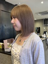 コージーベルベット(Cosy Velvet)&nbsp;ボブ/ミルクティーベージュ【こまつばらみお】