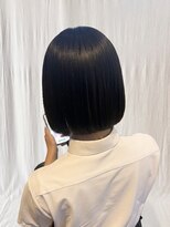 ココカラヘアー ニコ(cococara hair nico) 丸みボブ/切りっぱなし/艶髪/縮毛矯正