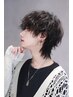 【指名なし】メンズカット＋波巻きパーマ ￥15,840～￥18,480　値段変動あり