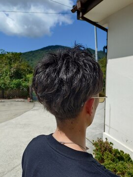 hair salon Calmer 無造作パーマ