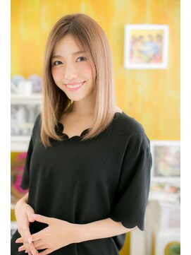 ミック 日暮里店(miq) 注目の的☆★ハイトーンストレート