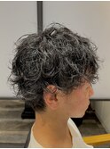 軽め無造作パーマ