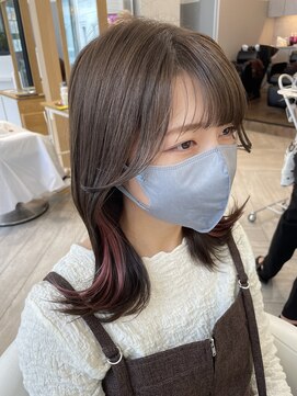 アヴァンスアンス 広島袋町店(AVANCE.ens) 透明感カラー