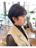 スタイリング簡単な大人ショートヘア*〔銀座/新橋/ショート〕