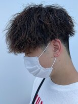 ニアウ 太田店(Niau)&nbsp;ツイストスパイラルパーママッシュメンズパーマ波巻きパーマ