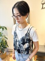 メルト 吉祥寺(melt)&nbsp;*高塚*20代30代大人ハンサムショート丸み小顔グレージュ暗髪