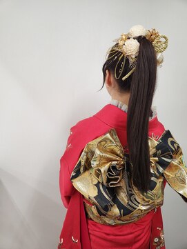 ヘアースポットイング(ing) 成人式ヘアセット