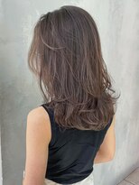 アイティー バイ アルバム 中野店(IT by ALBUM) グレージュレイヤー_ハッシュカットフルバング_ba476152