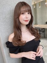 ロンドシエル 横浜(Lond ciel)&nbsp;顔周りレイヤーカット×オリーブベージュ【矢野克典】横浜