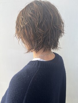 バディヘア ルーツ(BUDDY HAIR ROOTS) ショートウルフ×ラフパーマ