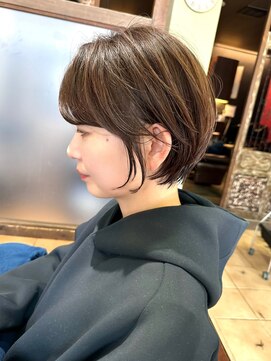 ハピネス クローバー 学園前店(Happiness CLOVER) ☆イメチェン大人可愛い★30代40代50代ショートボブ/ハイライト