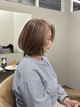 ハウオリ 金沢駅西店(Hau'oli) 白髪ぼかし/白髪ぼかしハイライト/脱白髪染め/白髪染め/透明感