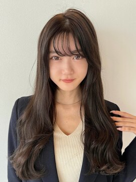 アグ ヘアー エヴァン 栄店(Agu hair evan) 《Agu hair》透けブラウンカラー×numberA.トリートメントオイル