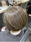 白髪ボカシハイトーンカラー