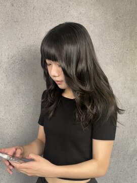 ライフイズ 磐田本店(Life is...) レイヤーカット/韓国風巻き髪/顔まわりカット